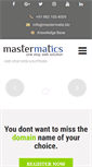 Mobile Screenshot of mastermatics.biz